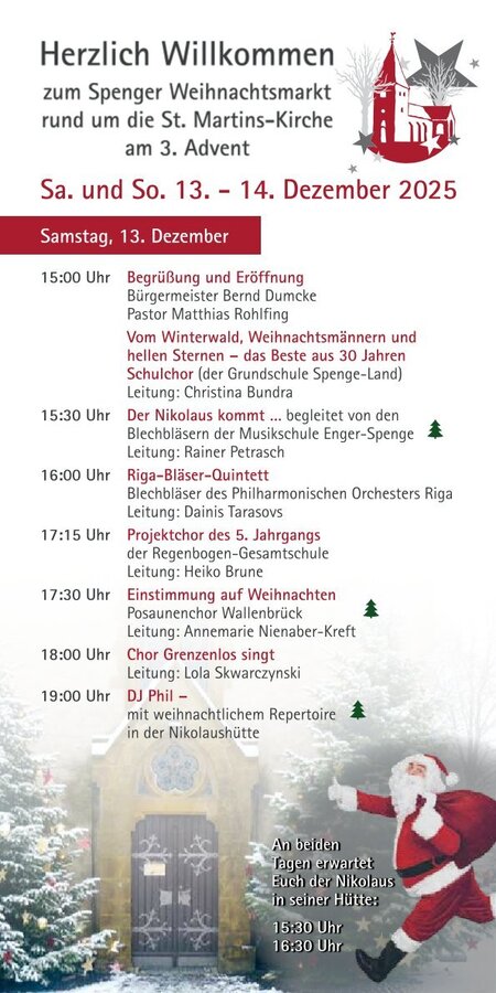 Flyer Weihnachtsmarkt Spenge 25 S1