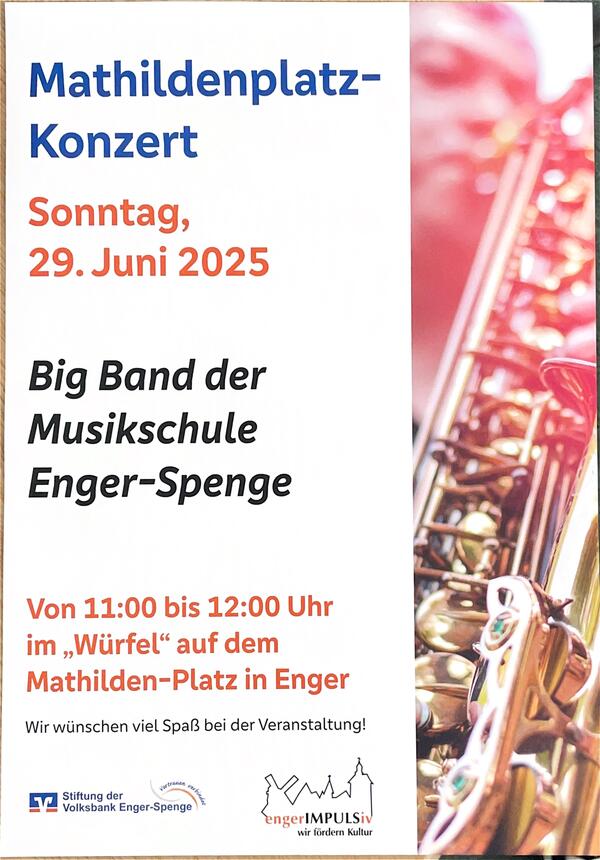 Plakat Mathildenplatzkonzert 29_06_2025